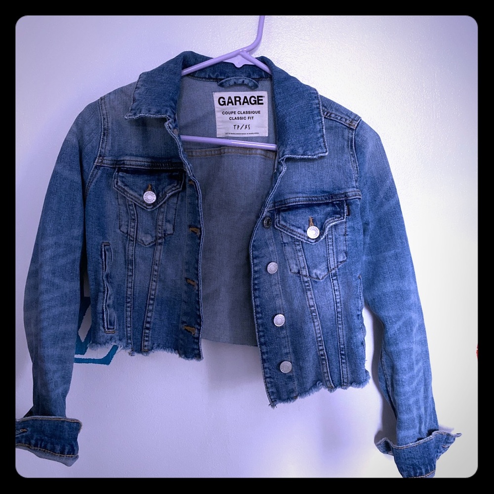 Jean jacket from garage